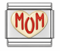 Mom Heart Charm