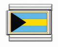 Bahamian Flag Charm