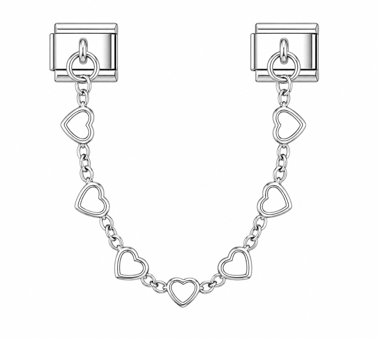 Heart Chain Charm