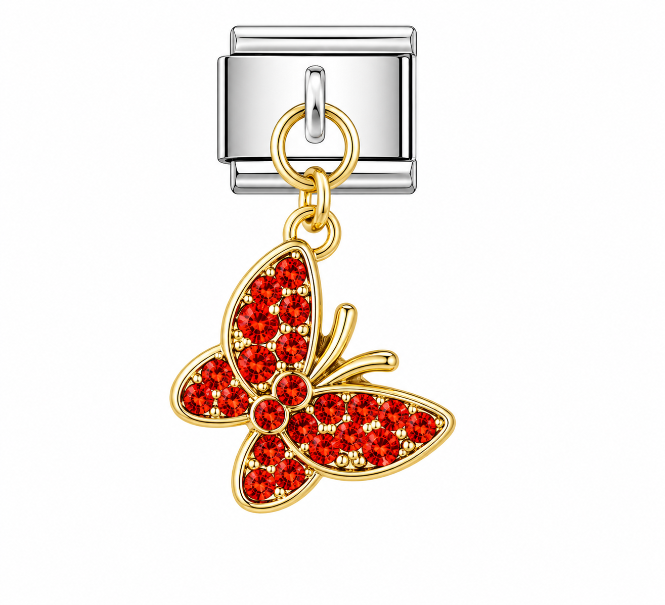 Studded Butter Fly