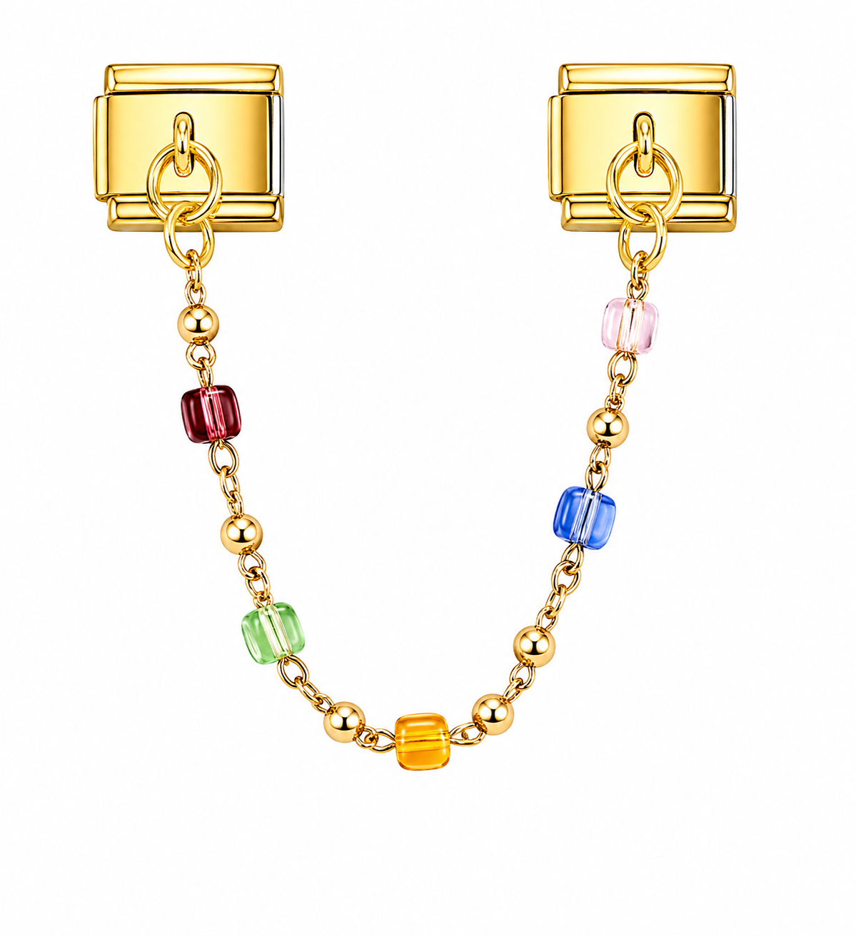 Beaded Chain Charm