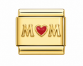MOM Gold Charm