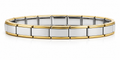 Two Tone 5mm Italian Charm Anklet