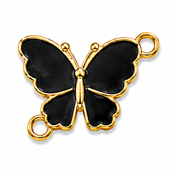 Black Butterfly Pendant