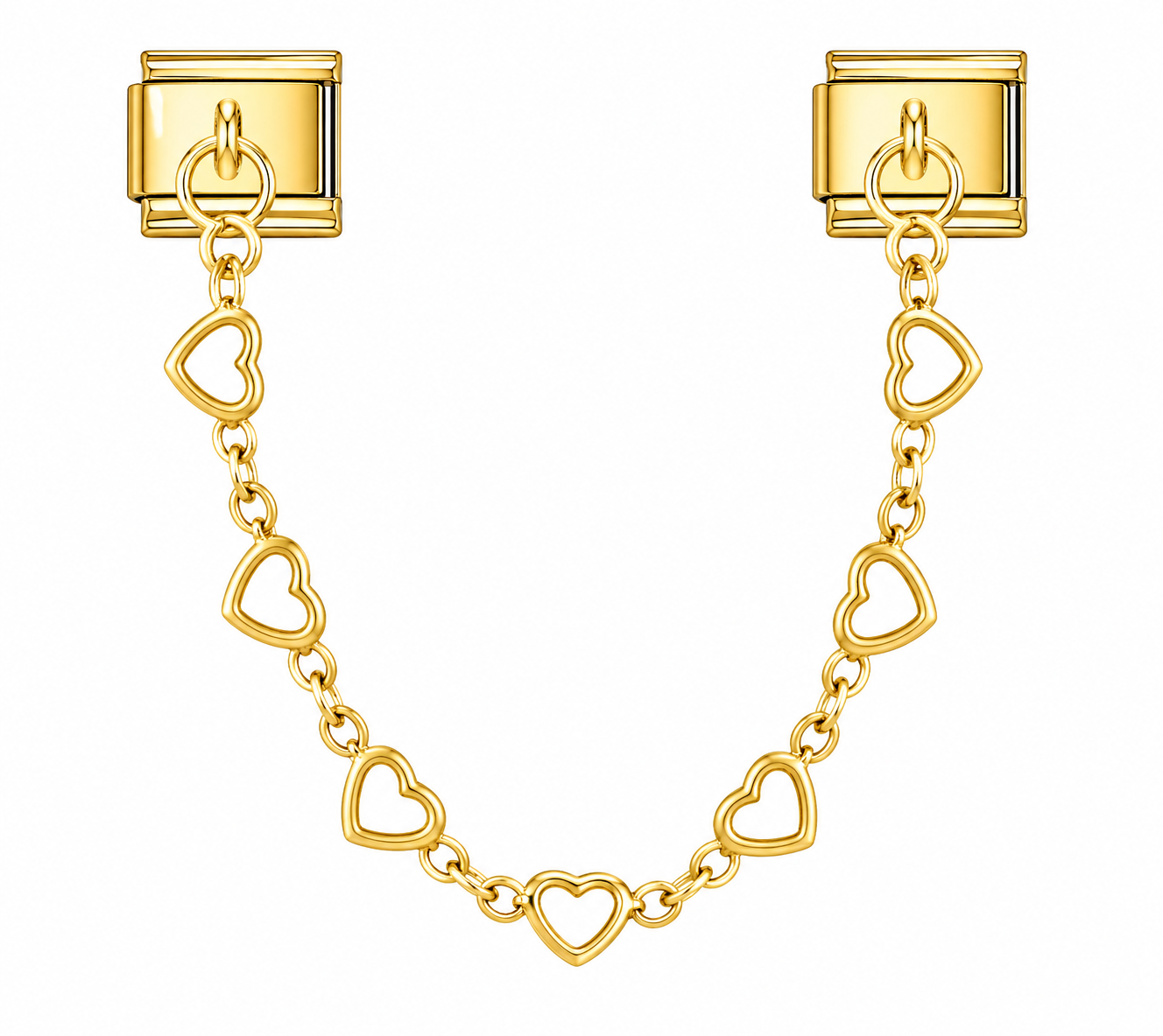 Heart Chain Charm