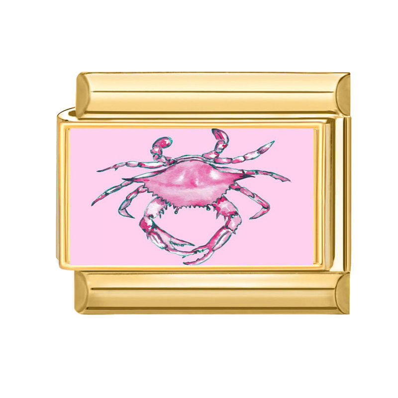 Pink Blue Crab